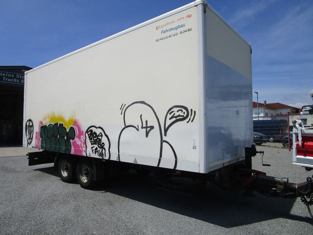 Fahrzeugabbildung Möslein Tandem Anhänger Plywood Koffer *Luft+ABS+7m*