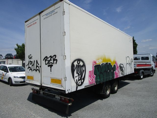 Fahrzeugabbildung Möslein Tandem Anhänger Plywood Koffer *Luft+ABS+7m*