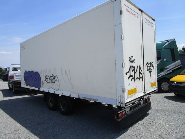 Fahrzeugabbildung Möslein Tandem Anhänger Plywood Koffer *Luft+ABS+7m*