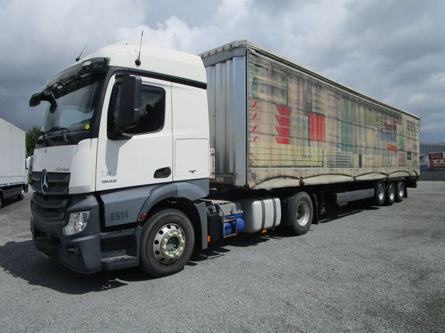 Mercedes-Benz Actros 1843 LS MP4 *mit 3-Achs Aufliger KRONE*