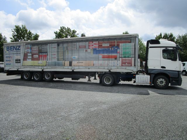 Fahrzeugabbildung Mercedes-Benz Actros 1843 LS MP4 *mit 3-Achs Aufliger KRONE*
