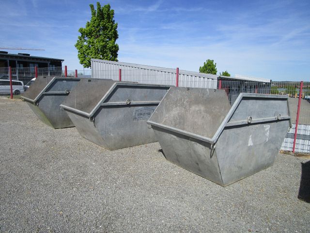 Unsinn 3x Verzinkte Absetzcontainer