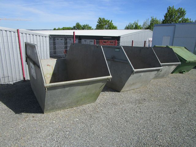 Fahrzeugabbildung Unsinn 3x Verzinkte Absetzcontainer