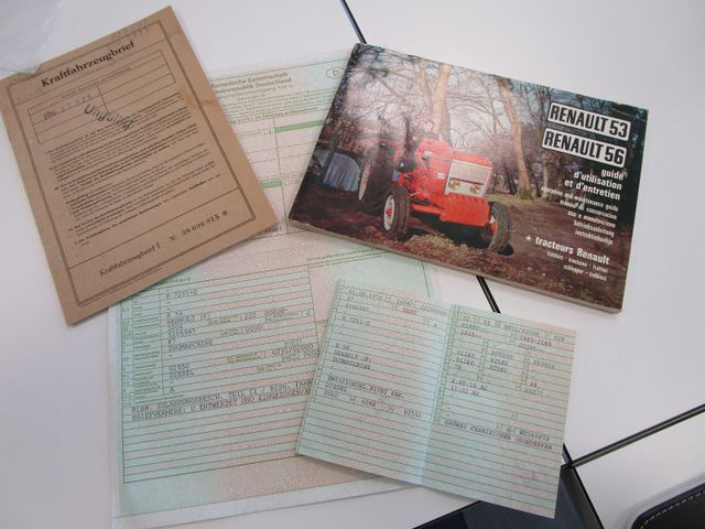 Fahrzeugabbildung Renault R 56 *Tüv:05/28+original Pappbrief+Verdeck*